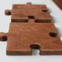 Kişiye Özel - Ahşap El İşçilikli Puzzle Kalın Tasarım Bardak Altlığı Kişiye Özel - Ahşap El İşçilikli Puzzle Kalın Tasarım Bardak Altlığı