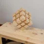 Kişiye Özel - Ahşap Tasarım Cubic Masaüstü Lamba Kişiye Özel - Ahşap Tasarım Cubic Masaüstü Lamba
