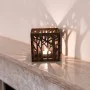 Kişiye Özel - Ahşap Mumluk Hardwood Tasarım