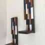 Kişiye Özel - Ahşap Duvar Rafı Part Tasarım 1 Adettir.