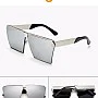 Tunçkol Gözlük - Güneş Gözlüğü Peekaboo Siyah Cam Silver Çerçeve Unisex