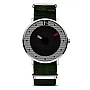 Cool Watch Saat - Silver Kasa - Haki Yeşil Kordon Cool Unisex