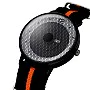 Cool Watch Saat - Siyah Kasa - Siyah Turuncu Şerit Kordon Cool Fashion Unisex Cool Watch Saat - Siyah Kasa - Siyah Turuncu Şerit Kordon Cool Fashion Unisex