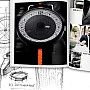 Cool Watch Saat - Siyah Kasa - Siyah Turuncu Şerit Kordon Cool Fashion Unisex Cool Watch Saat - Siyah Kasa - Siyah Turuncu Şerit Kordon Cool Fashion Unisex