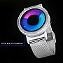 Cool Watch Saat - Silver Kasa - Silver Kordon CooL Galaxy Mix Mavi Pembe Ekran Unisex Cool Watch Saat - Silver Kasa - Silver Kordon CooL Galaxy Mix Mavi Pembe Ekran Unisex