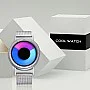 Cool Watch Saat - Silver Kasa - Silver Kordon CooL Galaxy Mix Mavi Pembe Ekran Unisex Cool Watch Saat - Silver Kasa - Silver Kordon CooL Galaxy Mix Mavi Pembe Ekran Unisex