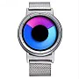 Cool Watch Saat - Silver Kasa - Silver Kordon CooL Galaxy Mix Mavi Pembe Ekran Unisex Cool Watch Saat - Silver Kasa - Silver Kordon CooL Galaxy Mix Mavi Pembe Ekran Unisex