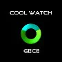 Cool Watch Saat - Silver Kasa - Silver Kordon CooL Galaxy Mix Sarı Yeşil Ekran Unisex