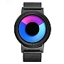 Cool Watch Saat - Siyah Kasa - Siyah Kordon CooL Galaxy Mix Mavi Pembe Ekran Unisex Cool Watch Saat - Siyah Kasa - Siyah Kordon CooL Galaxy Mix Mavi Pembe Ekran Unisex