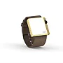 Cool Watch Saat - Gold Edition - Kahverengi Kayış Unisex Cool Watch Saat - Gold Edition - Kahverengi Kayış Unisex