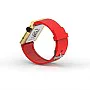 Cool Watch Saat - Gold Edition - Kırmızı Kayış Unisex Cool Watch Saat - Gold Edition - Kırmızı Kayış Unisex
