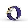 Cool Watch Saat - Gold Edition - Mor Kayış Unisex Cool Watch Saat - Gold Edition - Mor Kayış Unisex