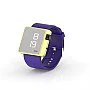 Cool Watch Saat - Gold Edition - Mor Kayış Unisex Cool Watch Saat - Gold Edition - Mor Kayış Unisex