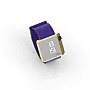 Cool Watch Saat - Gold Edition - Mor Kayış Unisex Cool Watch Saat - Gold Edition - Mor Kayış Unisex