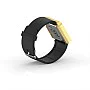 Cool Watch Saat - Gold Edition - Siyah Kayış Unisex Cool Watch Saat - Gold Edition - Siyah Kayış Unisex