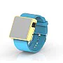 Cool Watch Saat - Gold Edition - Turkuaz Kayış Unisex Cool Watch Saat - Gold Edition - Turkuaz Kayış Unisex