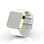 Cool Watch Saat - Gold Shiny Led Edition - Beyaz Kayış Unisex Cool Watch Saat - Gold Shiny Led Edition - Beyaz Kayış Unisex