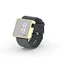 Cool Watch Saat - Gold Shiny Led Edition - Gri Kayış Unisex Cool Watch Saat - Gold Shiny Led Edition - Gri Kayış Unisex