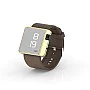 Cool Watch Saat - Gold Shiny Led Edition - Kahverengi Kayış Unisex Cool Watch Saat - Gold Shiny Led Edition - Kahverengi Kayış Unisex