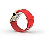 Cool Watch Saat - Gold Shiny Led Edition - Kırmızı Kayış Unisex Cool Watch Saat - Gold Shiny Led Edition - Kırmızı Kayış Unisex