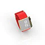 Cool Watch Saat - Gold Shiny Led Edition - Kırmızı Kayış Unisex Cool Watch Saat - Gold Shiny Led Edition - Kırmızı Kayış Unisex