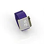 Cool Watch Saat - Gold Shiny Led Edition - Mor Kayış Unisex