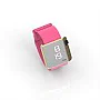 Cool Watch Saat - Gold Shiny Led Edition - Pembe Kayış Unisex Cool Watch Saat - Gold Shiny Led Edition - Pembe Kayış Unisex