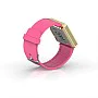 Cool Watch Saat - Gold Shiny Led Edition - Pembe Kayış Unisex Cool Watch Saat - Gold Shiny Led Edition - Pembe Kayış Unisex