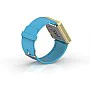 Cool Watch Saat - Gold Shiny Led Edition - Turkuaz Kayış Unisex Cool Watch Saat - Gold Shiny Led Edition - Turkuaz Kayış Unisex