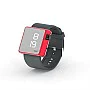 Cool Watch Saat - Kırmızı Edition - Gri Kayış Unisex Cool Watch Saat - Kırmızı Edition - Gri Kayış Unisex