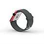 Cool Watch Saat - Kırmızı Edition - Gri Kayış Unisex Cool Watch Saat - Kırmızı Edition - Gri Kayış Unisex