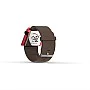 Cool Watch Saat - Kırmızı Edition - Kahverengi Kayış Unisex Cool Watch Saat - Kırmızı Edition - Kahverengi Kayış Unisex