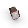 Cool Watch Saat - Kırmızı Edition - Kahverengi Kayış Unisex Cool Watch Saat - Kırmızı Edition - Kahverengi Kayış Unisex