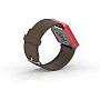 Cool Watch Saat - Kırmızı Edition - Kahverengi Kayış Unisex Cool Watch Saat - Kırmızı Edition - Kahverengi Kayış Unisex