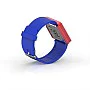 Cool Watch Saat - Kırmızı Edition - Mavi Kayış Unisex Cool Watch Saat - Kırmızı Edition - Mavi Kayış Unisex