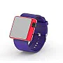 Cool Watch Saat - Kırmızı Edition - Mor Kayış Unisex Cool Watch Saat - Kırmızı Edition - Mor Kayış Unisex