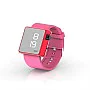 Cool Watch Saat - Kırmızı Edition - Pembe Kayış Unisex Cool Watch Saat - Kırmızı Edition - Pembe Kayış Unisex