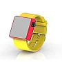 Cool Watch Saat - Kırmızı Edition - Sarı Kayış Unisex Cool Watch Saat - Kırmızı Edition - Sarı Kayış Unisex