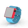 Cool Watch Saat - Kırmızı Edition - Turkuaz Kayış Unisex Cool Watch Saat - Kırmızı Edition - Turkuaz Kayış Unisex