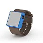 Cool Watch Saat - Mavi Edition - Kahverengi Kayış Unisex Cool Watch Saat - Mavi Edition - Kahverengi Kayış Unisex