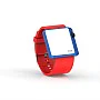 Cool Watch Saat - Mavi Edition - Kırmızı Kayış Unisex Cool Watch Saat - Mavi Edition - Kırmızı Kayış Unisex
