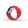Cool Watch Saat - Mavi Edition - Kırmızı Kayış Unisex Cool Watch Saat - Mavi Edition - Kırmızı Kayış Unisex