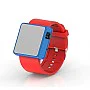 Cool Watch Saat - Mavi Edition - Kırmızı Kayış Unisex Cool Watch Saat - Mavi Edition - Kırmızı Kayış Unisex