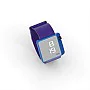 Cool Watch Saat - Mavi Edition - Mor Kayış Unisex Cool Watch Saat - Mavi Edition - Mor Kayış Unisex