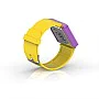 Cool Watch Saat - Mor Edition - Sarı Kayış Unisex Cool Watch Saat - Mor Edition - Sarı Kayış Unisex