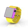 Cool Watch Saat - Mor Edition - Sarı Kayış Unisex Cool Watch Saat - Mor Edition - Sarı Kayış Unisex
