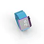 Cool Watch Saat - Mor Edition - Turkuaz Kayış Unisex Cool Watch Saat - Mor Edition - Turkuaz Kayış Unisex