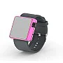 Cool Watch Saat - Pembe Edition - Gri Kayış Unisex