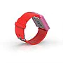 Cool Watch Saat - Pembe Edition - Kırmızı Kayış Unisex