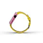 Cool Watch Saat - Pembe Edition - Sarı Kayış Unisex Cool Watch Saat - Pembe Edition - Sarı Kayış Unisex
